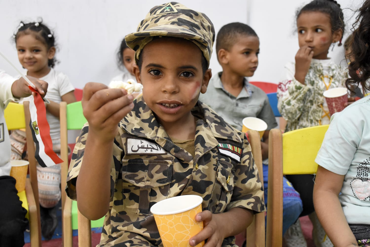 أسقفية الخدمات عضو التحالف الوطني تحتفل بذكرى نصر أكتوبر المجيد بقرية حجازة بقنا (1)