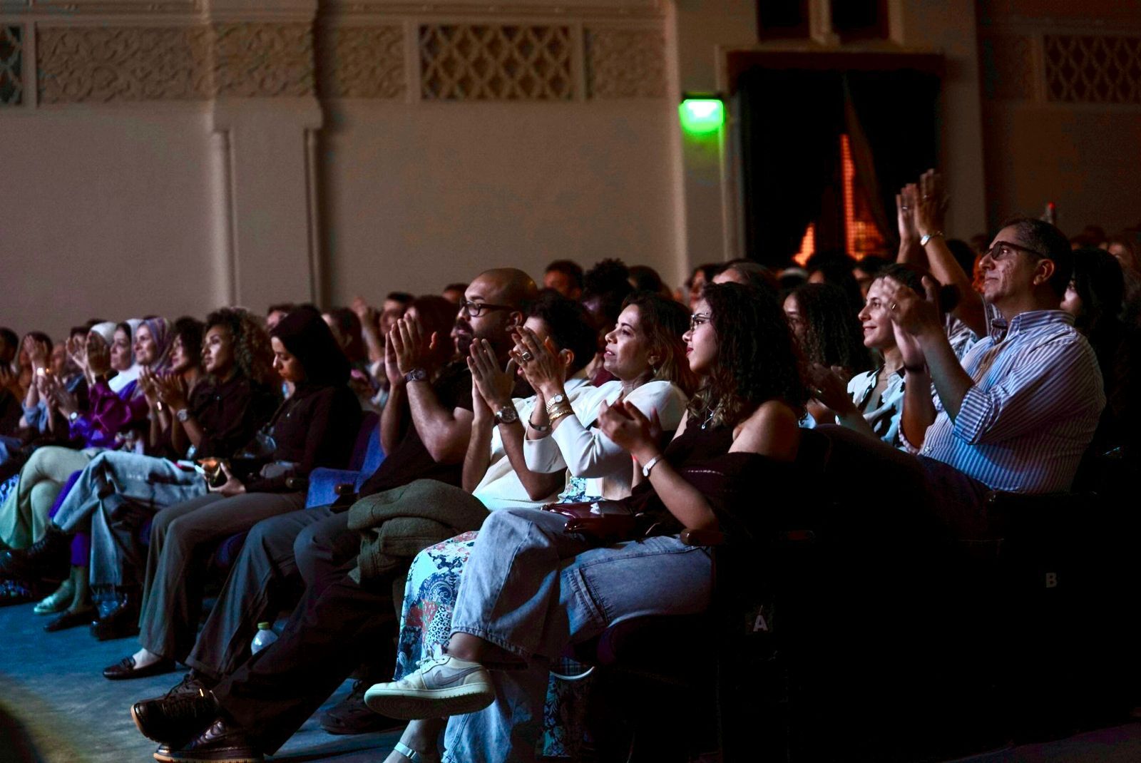 عايدة الأيوبي تشعل حفل ختام هي الفنون بالجامعة الأمريكية (1)