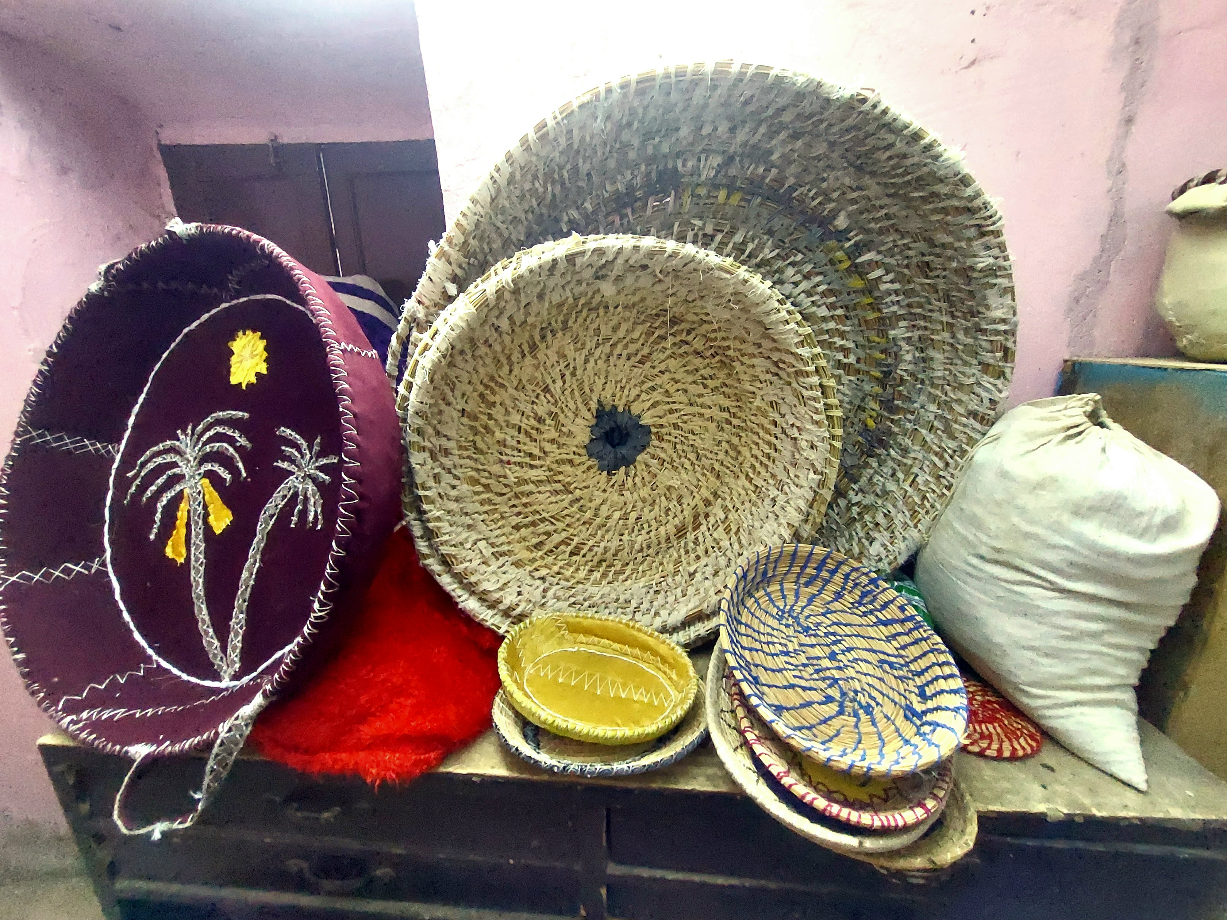 قطع فنية من عرجون النخيل فى الوادى الجديد (5)