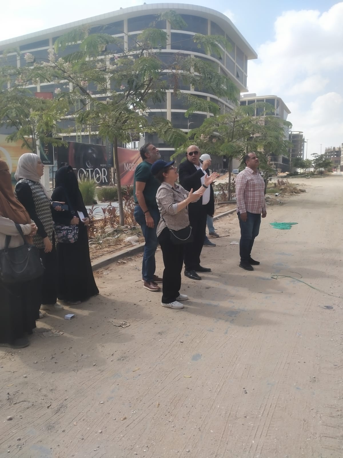 احملات تفتيش فى المواقع بالعاصمة الإدارية للتأكد من الالتزام بمبادئ السلامة المهنية