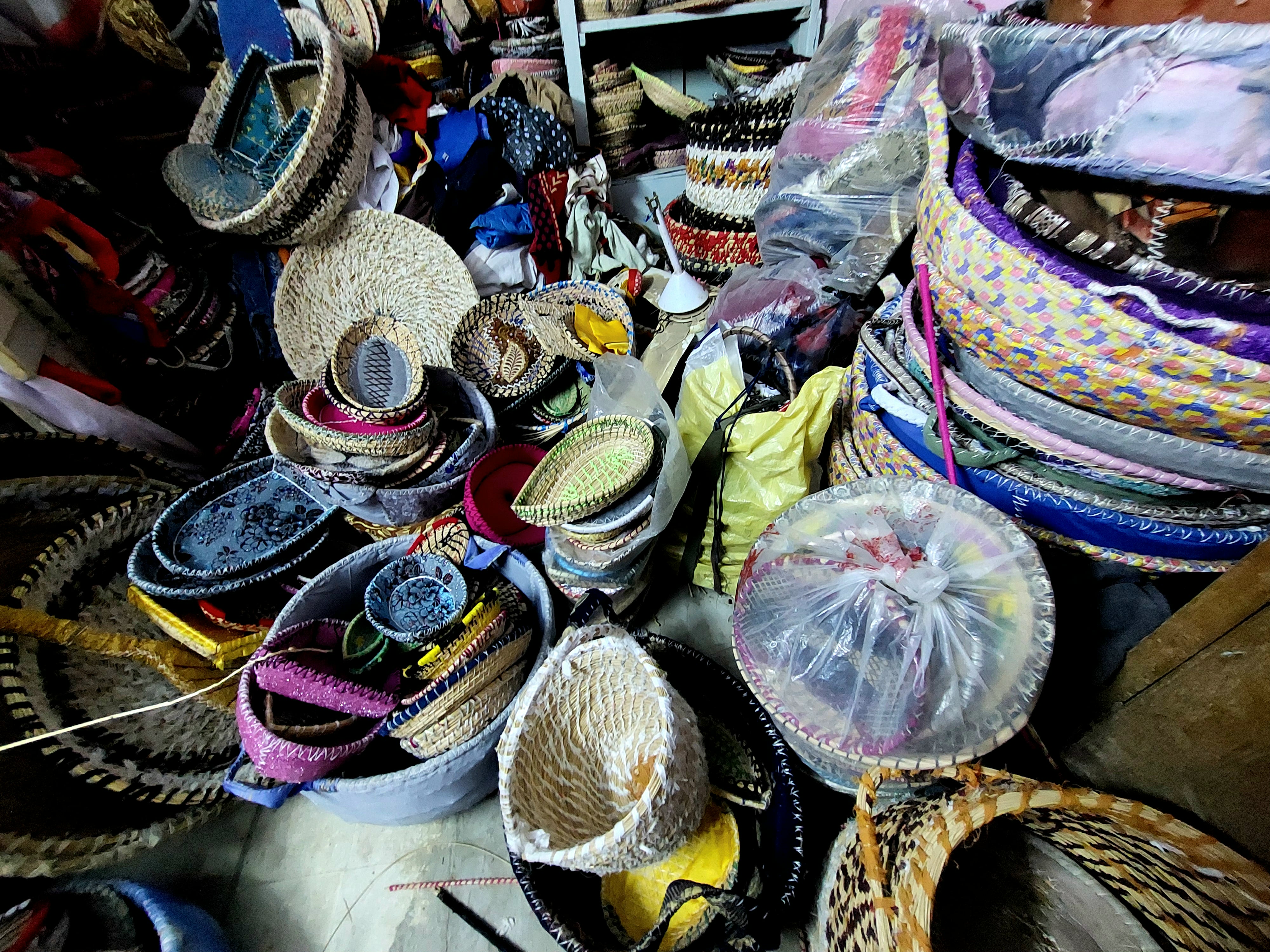 قطع فنية من عرجون النخيل فى الوادى الجديد (3)