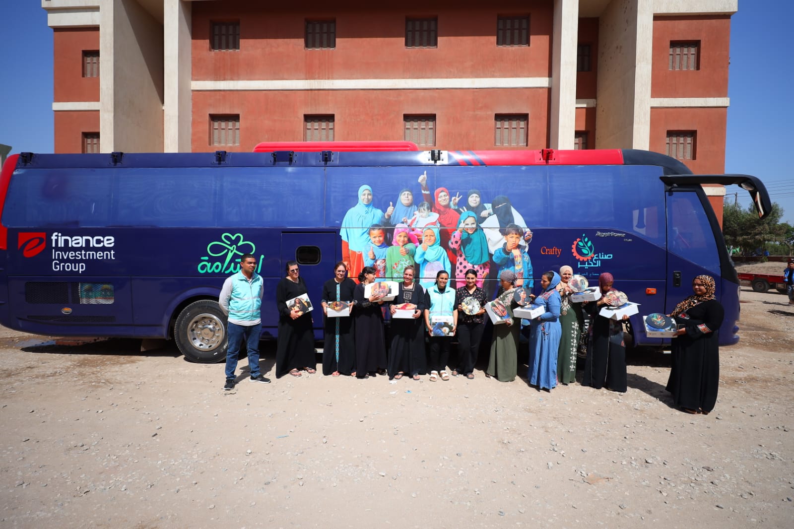 صناع الخير عضو التحالف الوطني تطلق المرحلة الثانية من أتوبيس استدامة  (4)