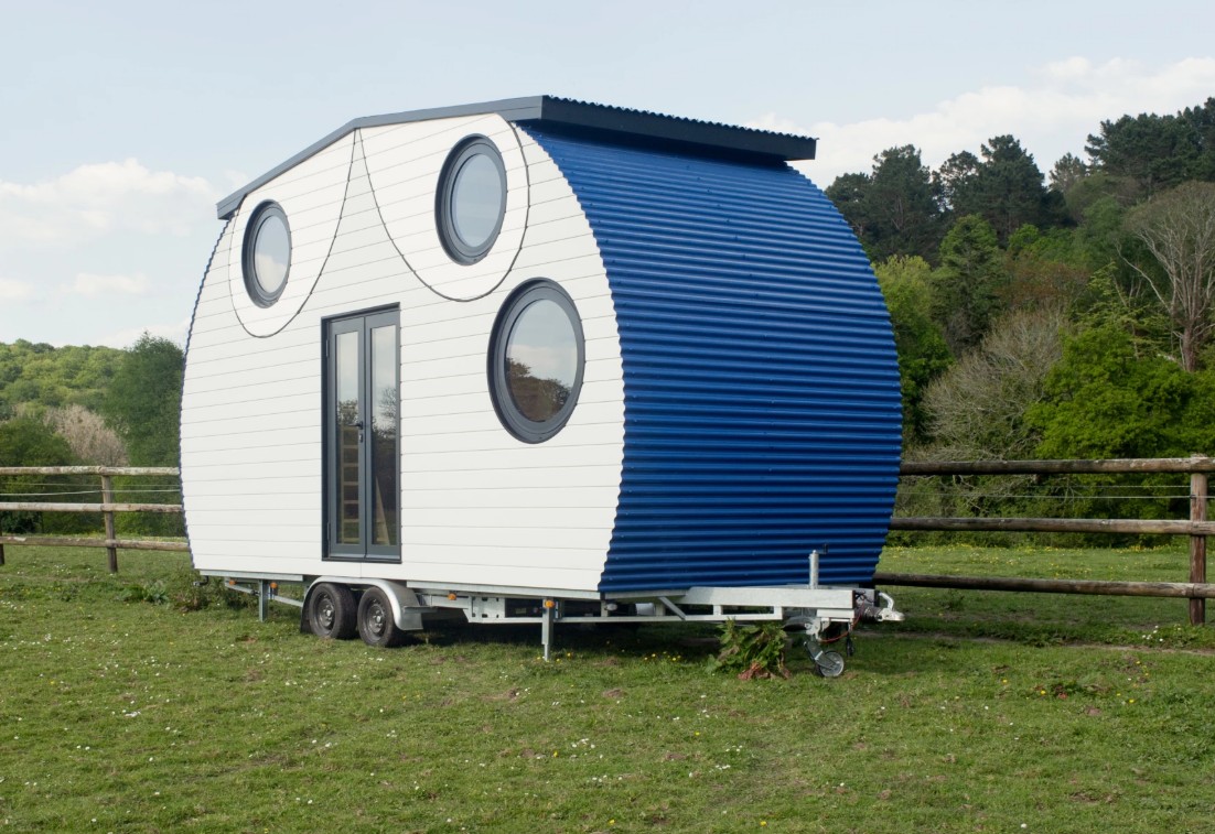 لقطة جانبية للمنزل