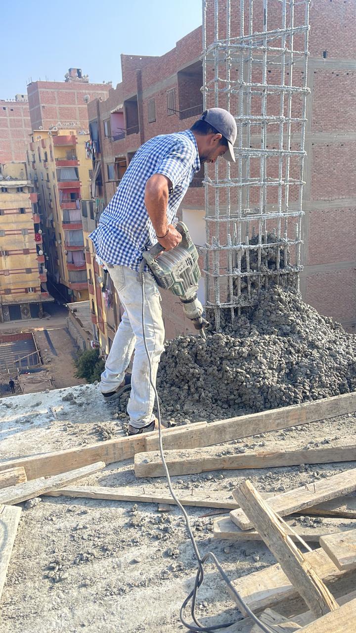 محافظة الجيزة تزيل 4 حالات بناء مخالف فى الوراق وكرداسة (6)