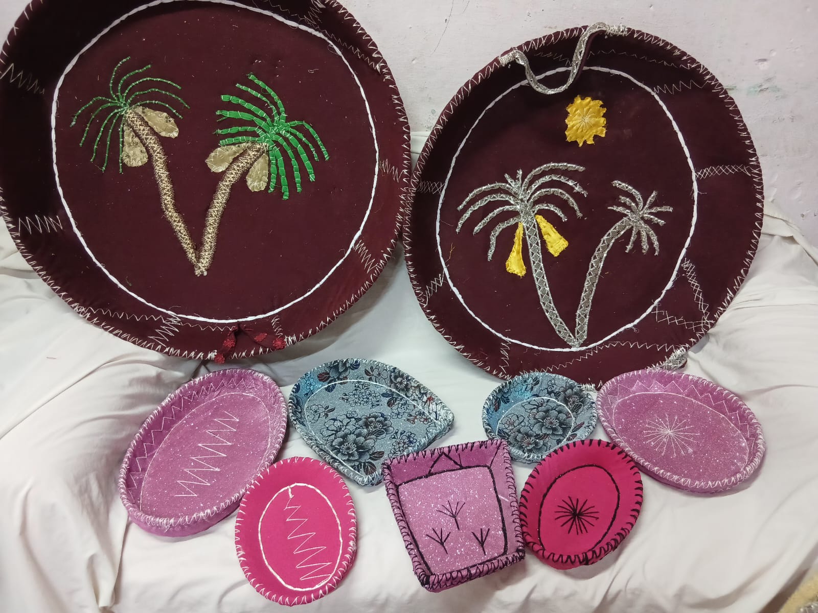 قطع فنية من عرجون النخيل فى الوادى الجديد (3)