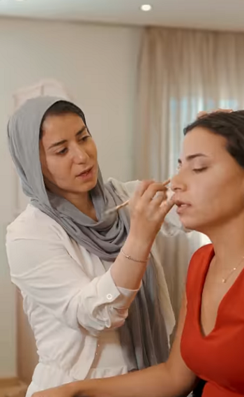 دينا هشام يوم زفافها