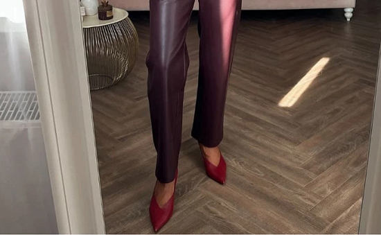 الحذاء الكلاسيكي بكعب