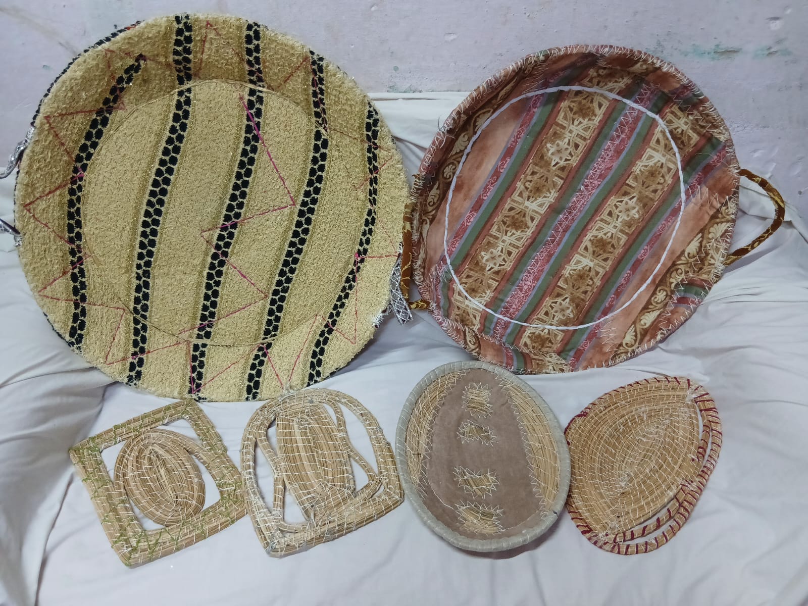 قطع فنية من عرجون النخيل فى الوادى الجديد (5)