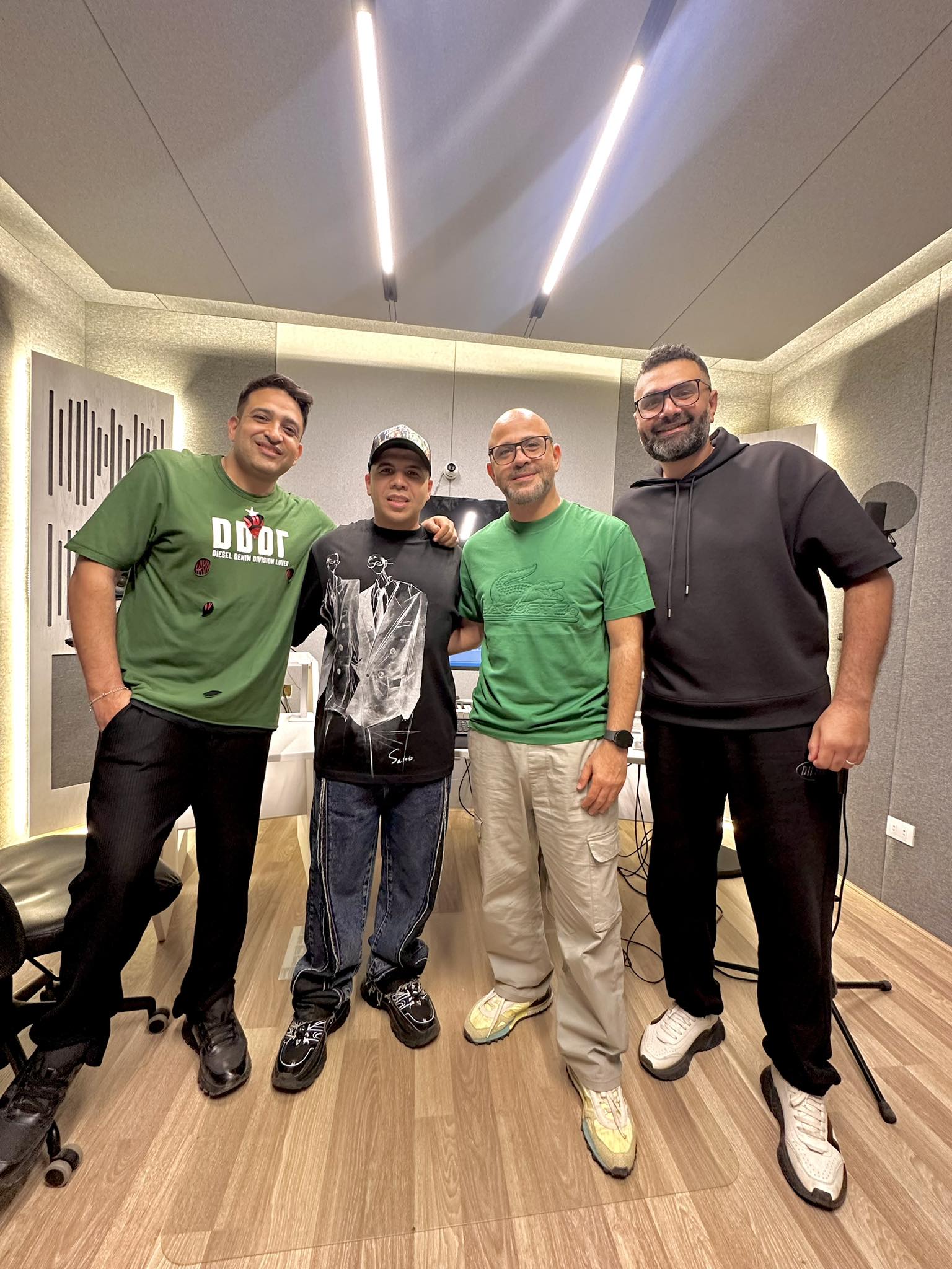 عمر كمال وعززي الشافعى وتامر حسين وامين نبيل عمر كمال وعززي الشافعى وتامر حسين وامين نبيل