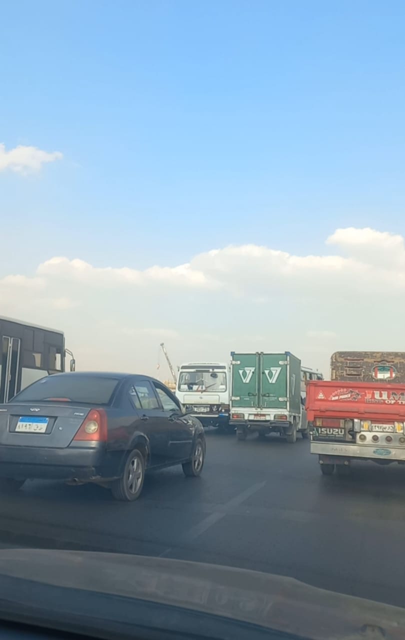 تأثير الحادث على الحركة المرورية