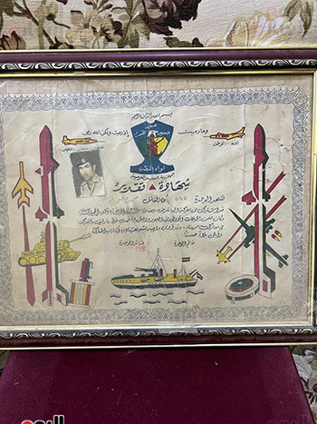 شهادة من لواء النصر للمقاتل في نصر أكتوبر