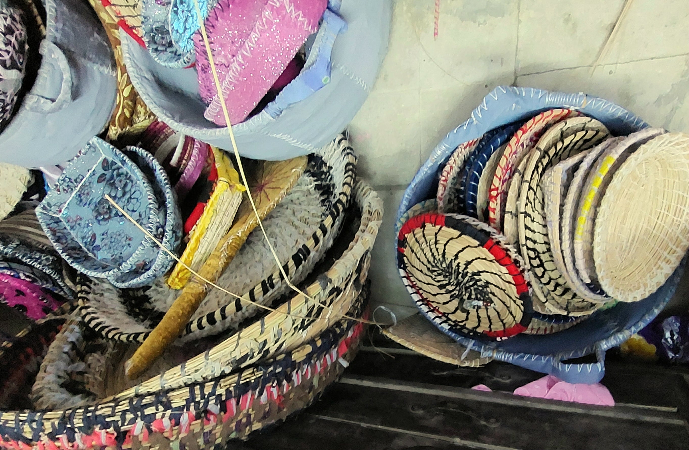 قطع فنية من عرجون النخيل فى الوادى الجديد (7)