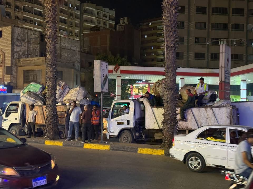 ضبط الفريزة والعربات الكارو بشارع فيصل نطاق بولاق الدكرور والعمرانية (3)