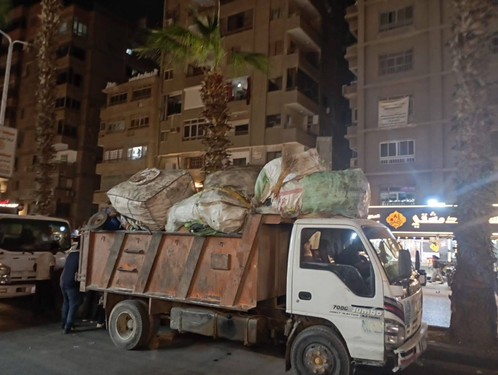 ضبط الفريزة والعربات الكارو بشارع فيصل نطاق بولاق الدكرور والعمرانية (5)