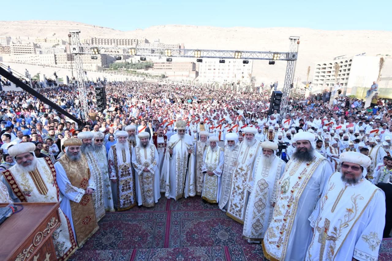زيارة قداسة البابا لأسيوط