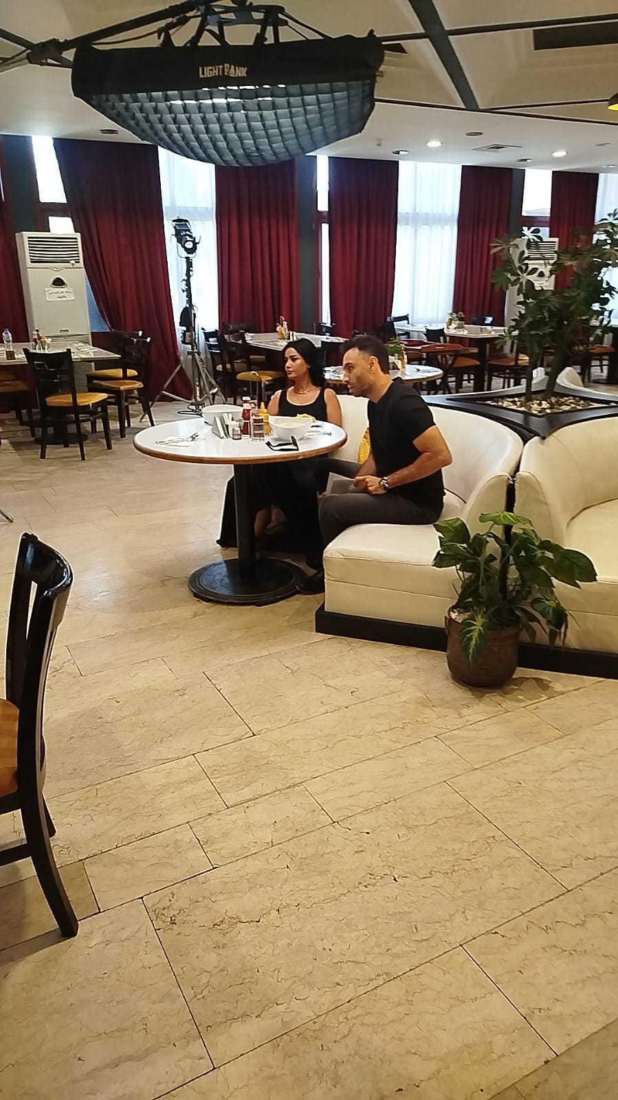 أحمد الشامي ونانسي صلاح