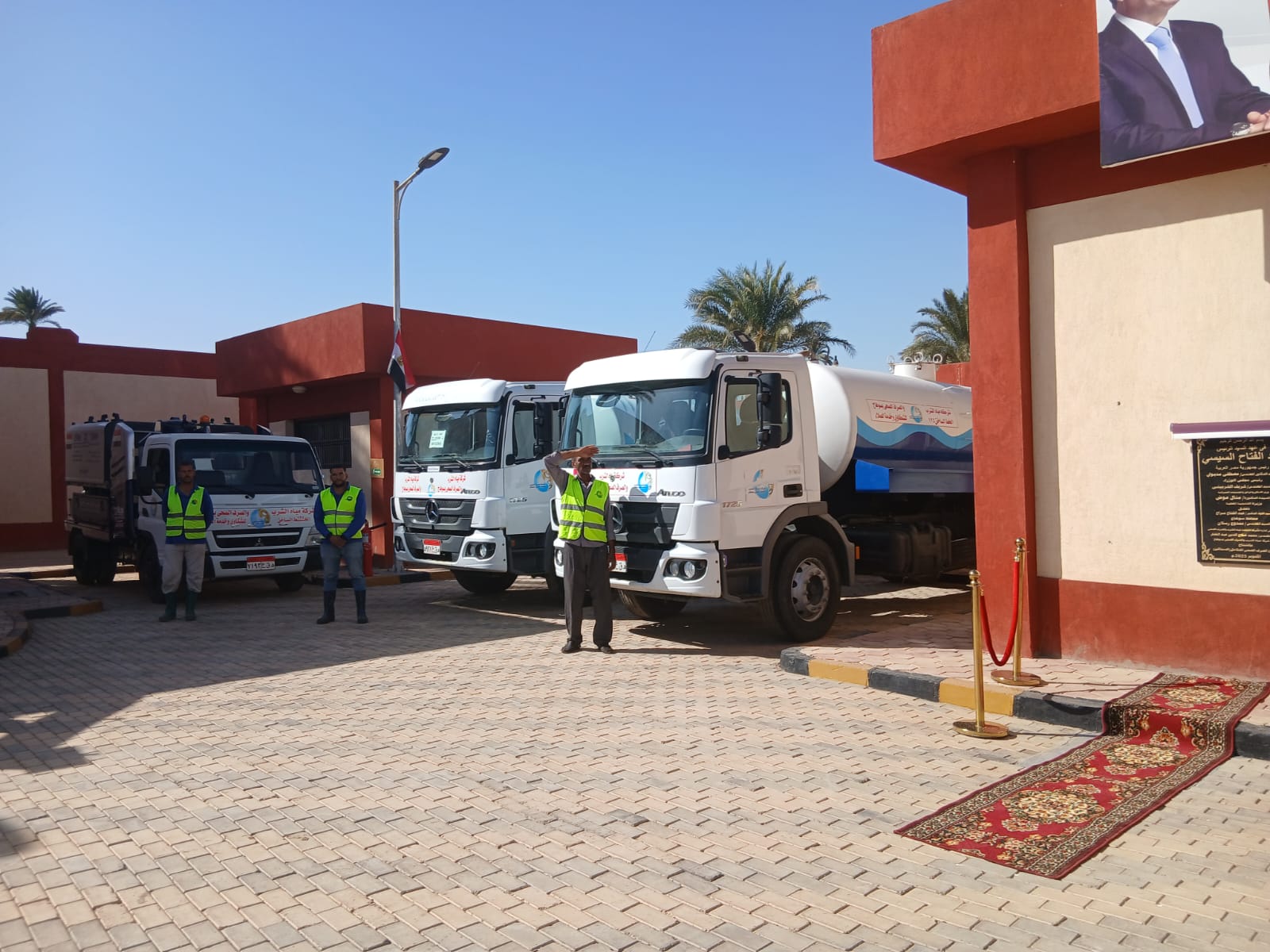 محافظ سوهاج يفتتح اليوم محطة رفع صرف صحى السماكين (12)