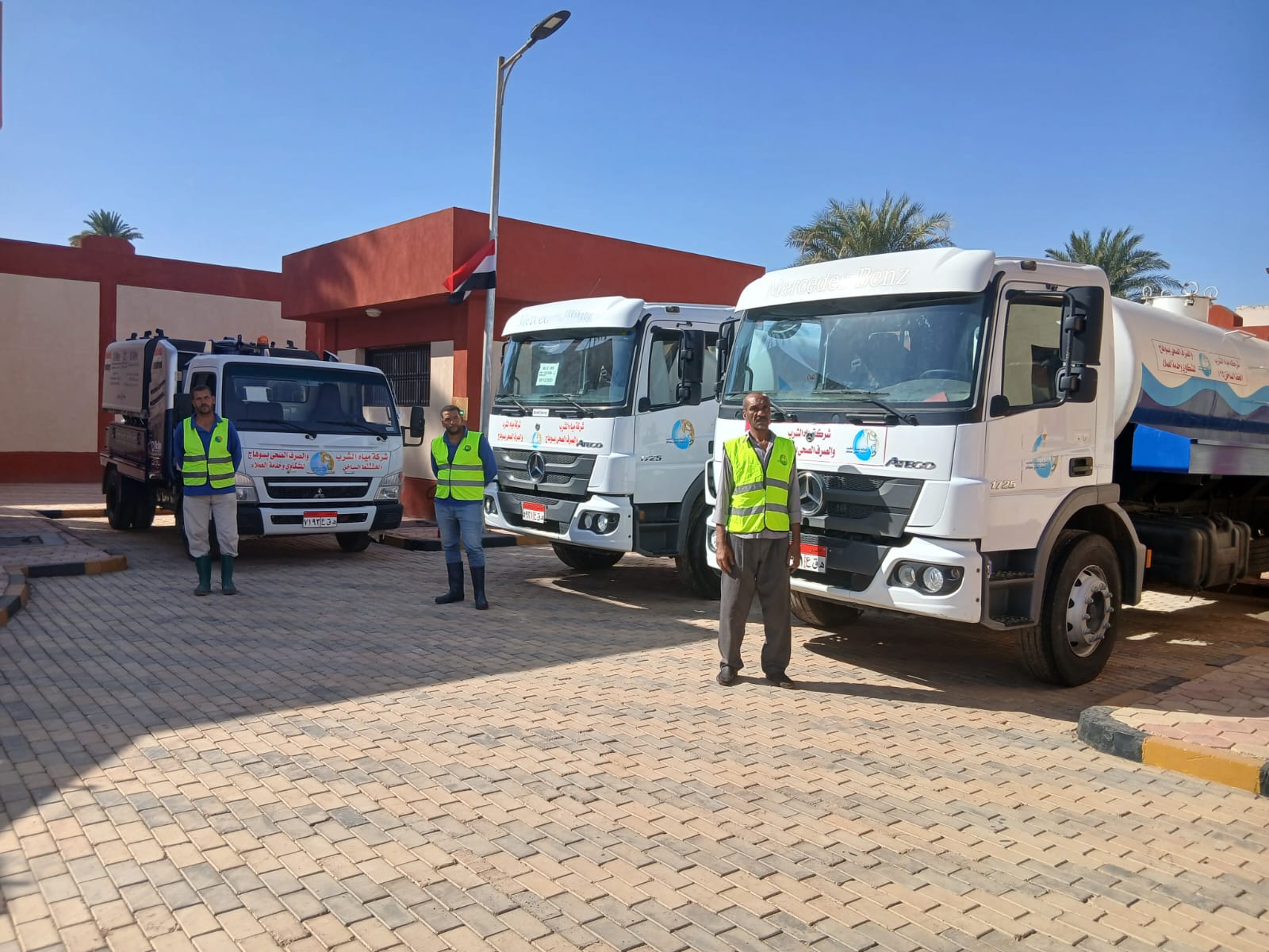 محافظ سوهاج يفتتح اليوم محطة رفع صرف صحى السماكين (5)