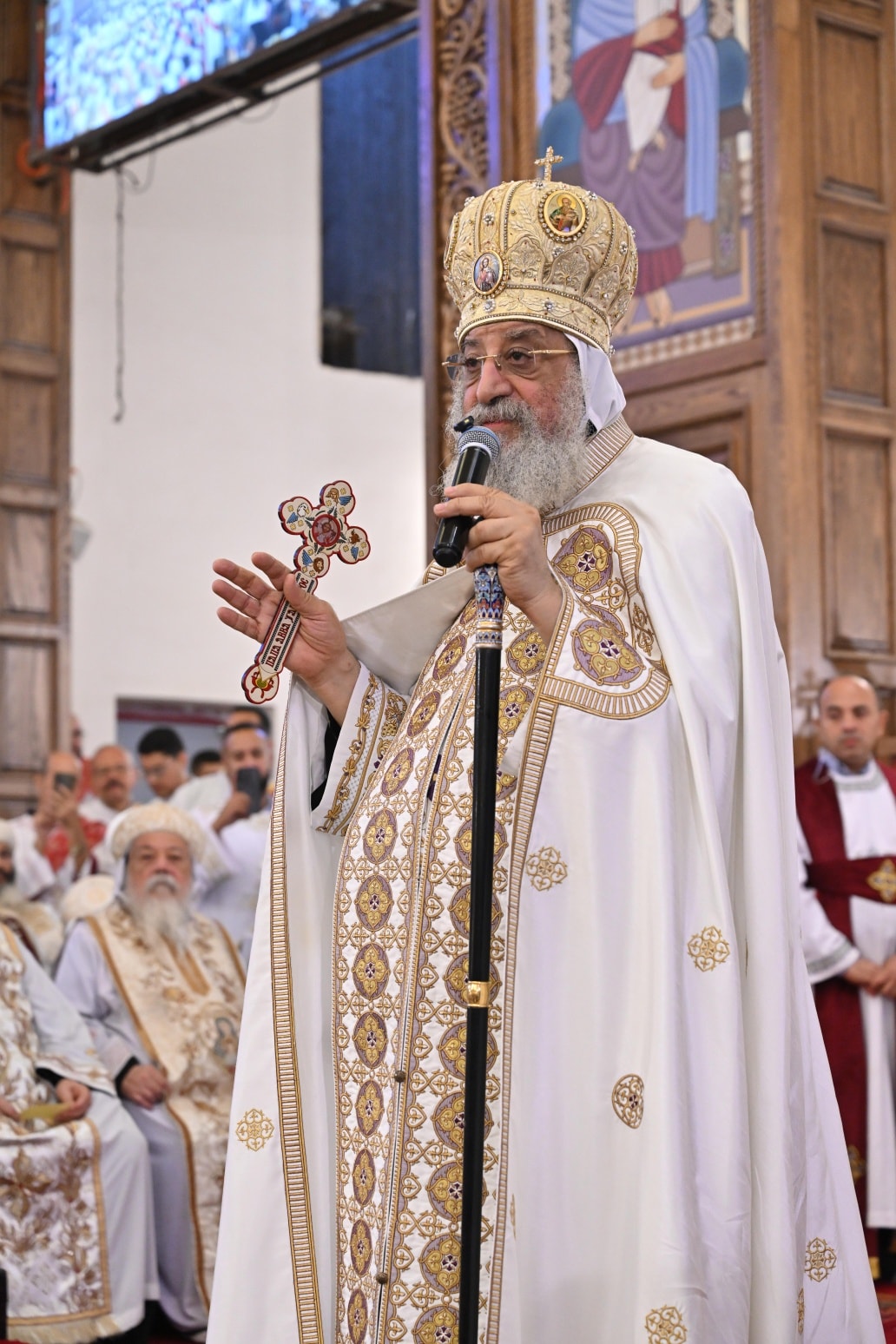 جانب من عظة قداسة البابا