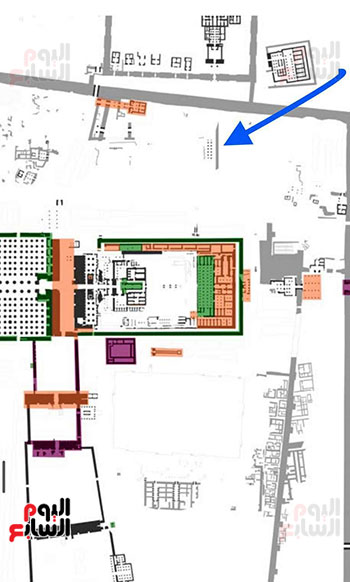 مخطط-يكشف-موقع-العثور-على-اللوحة-بالكرنك