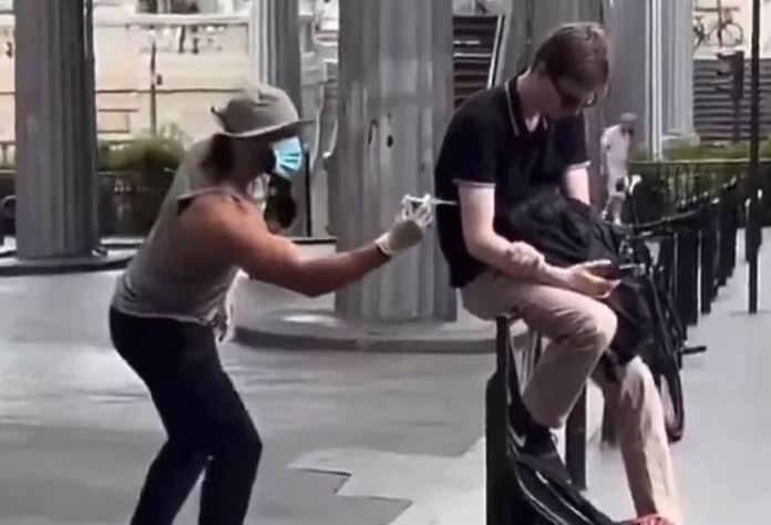 من أحد المقالب