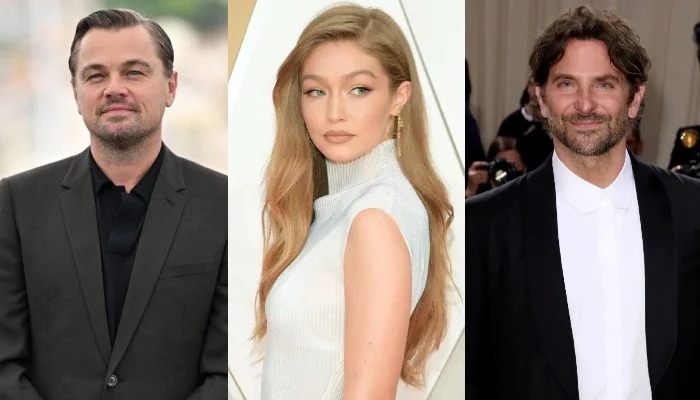 برادلي كوبر ودي كابريو وجيجي حديد