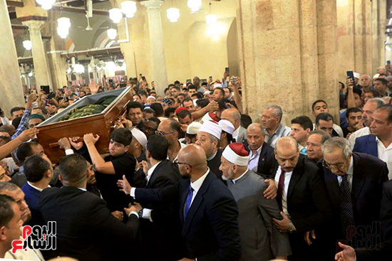 تشييع جنازة الدكتور أحمد عمر هاشم (34)