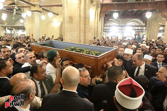 تشييع جنازة الدكتور أحمد عمر هاشم (1)