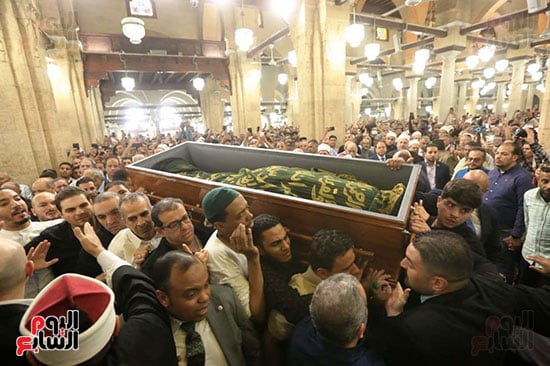 تشييع جنازة الدكتور أحمد عمر هاشم (4)