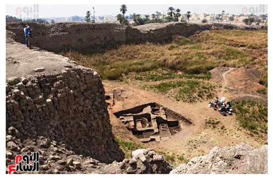 موقع-الحفائر-التى-عثر-داخلها-على-اللوحة-للملك-رمسيس-الثالث