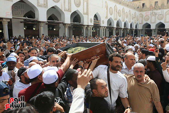 تشييع جنازة الدكتور أحمد عمر هاشم (12)