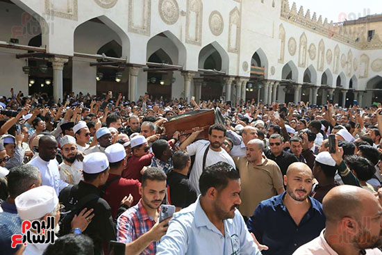 تشييع جنازة الدكتور أحمد عمر هاشم (36)