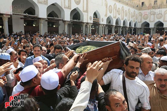 تشييع جنازة الدكتور أحمد عمر هاشم (18)