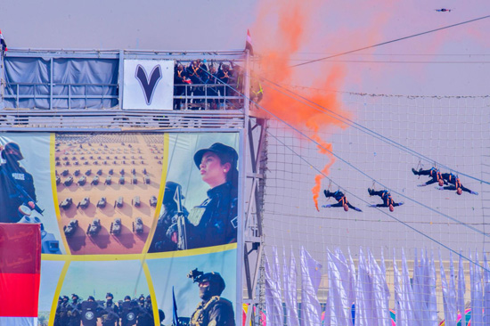 عروض قتالية لطلاب كلية الشرطة (4)