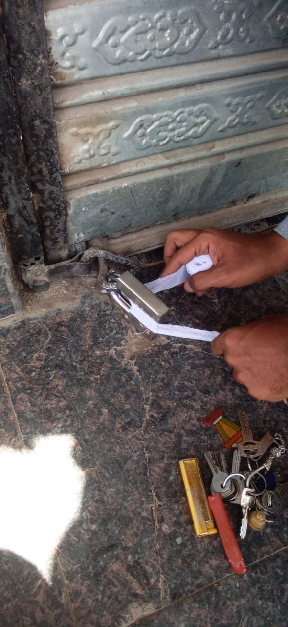 جانب من الحملة التفتيشية للصحة على المحلات (3)