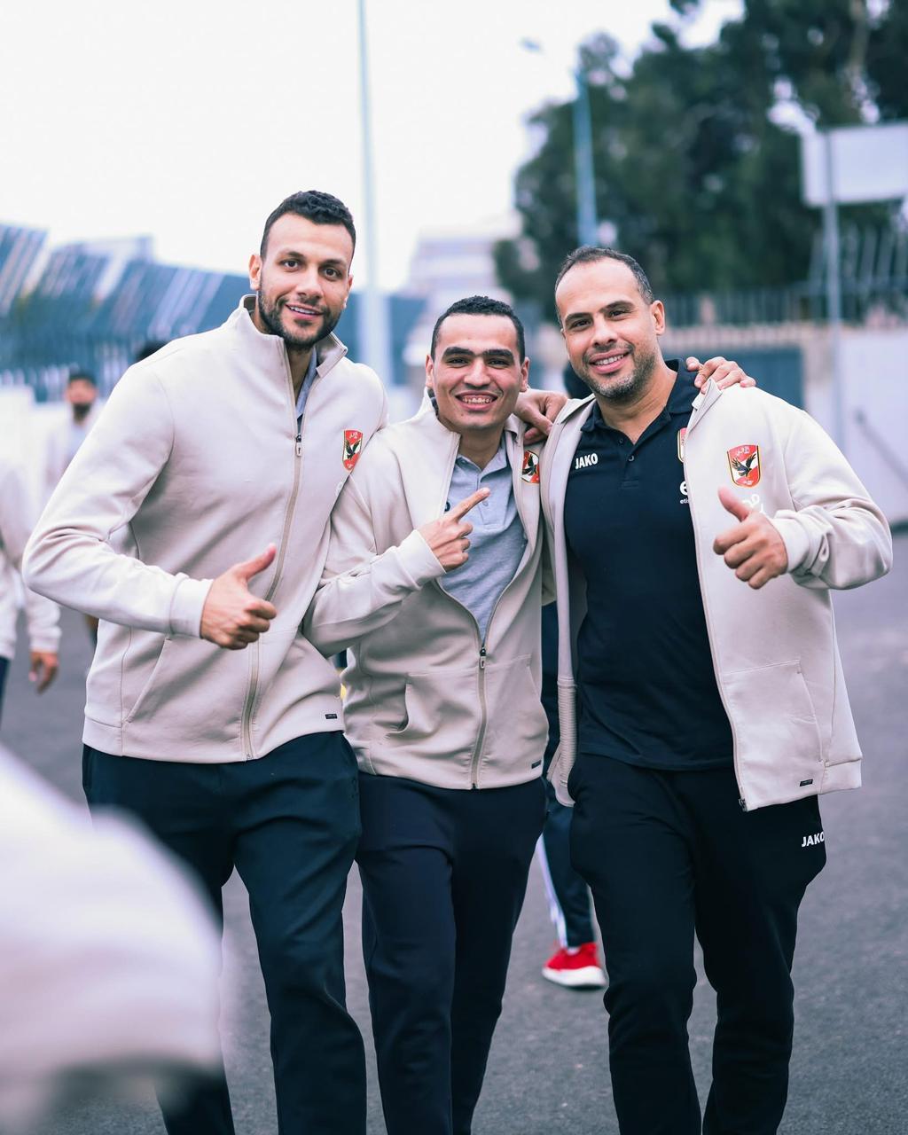 رجال يد الأهلي شهود علي تأهل فراعنة القدم للمونديال (4)