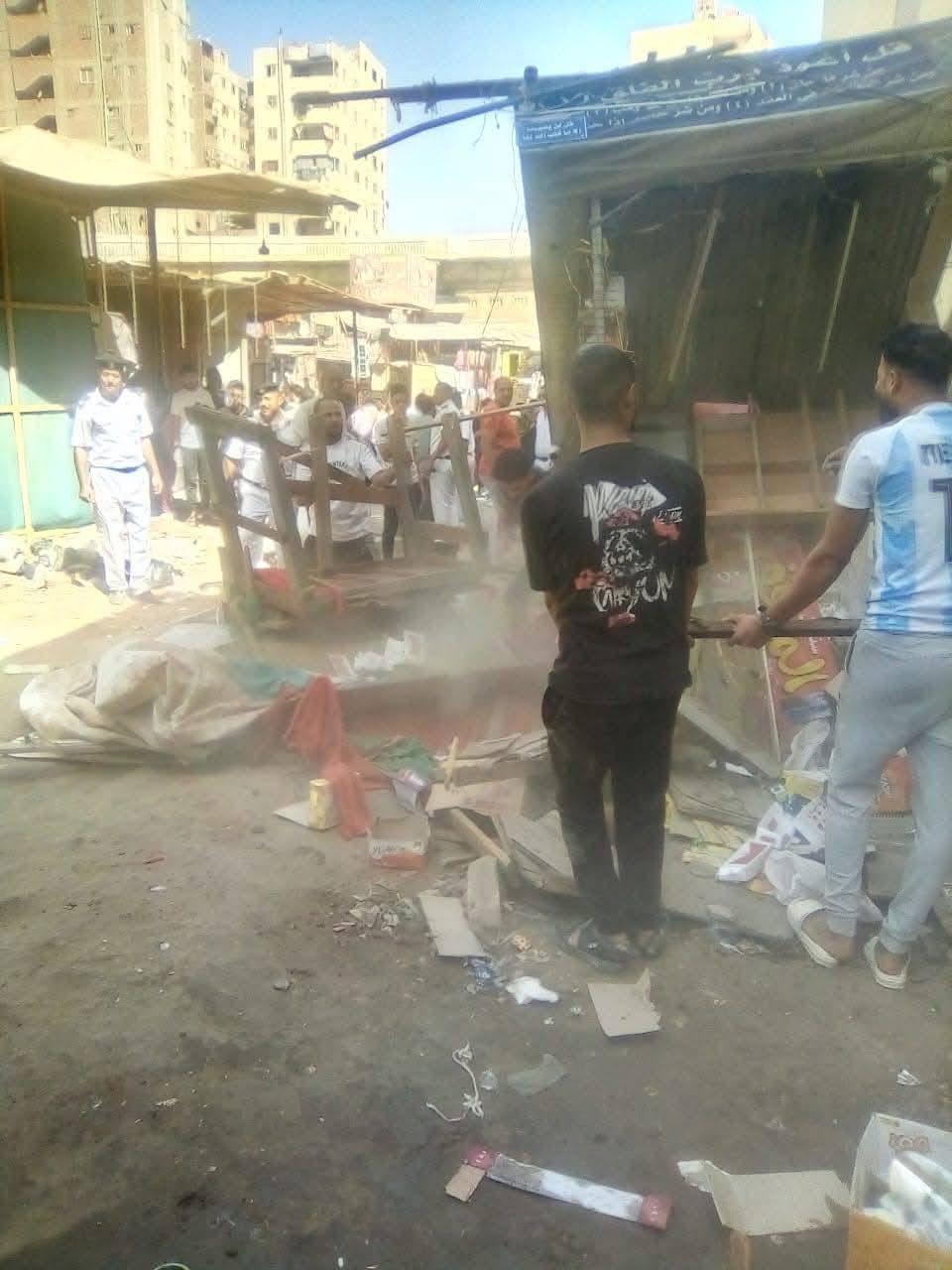 اشغالات ميدان المرج