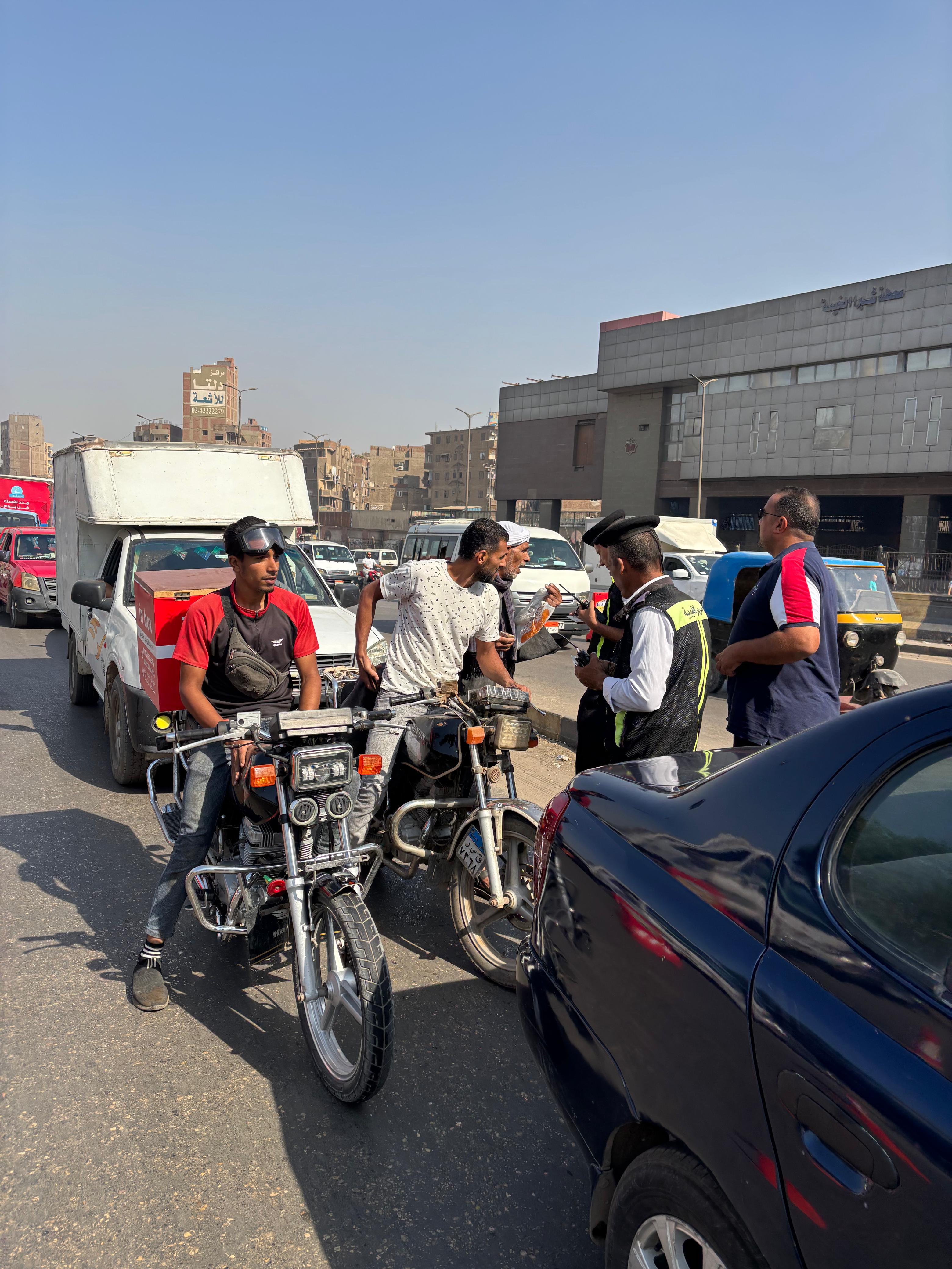 الحملات المرورية بالقليوبية