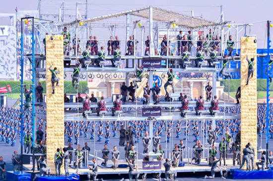 عروض قتالية لطلاب كلية الشرطة (6)