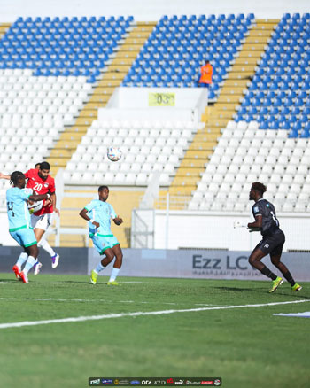 إبراهيم عادل يسجل الهدف إبراهيم عادل يسجل الهدف