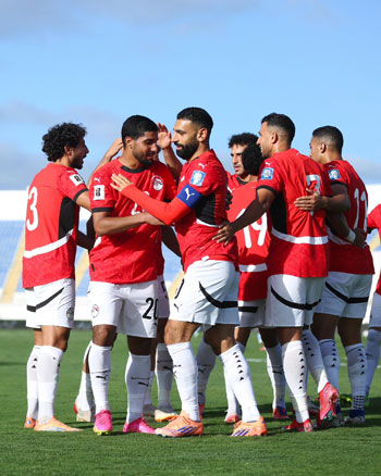 احتفال لاعبى المنتخب احتفال لاعبى المنتخب