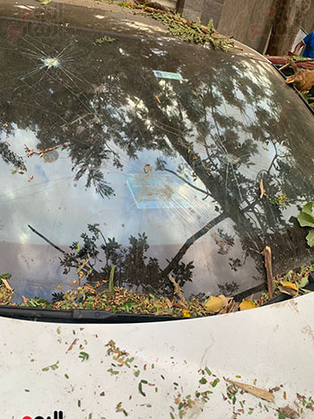 تهشم سيارة سيد نيمار (5)