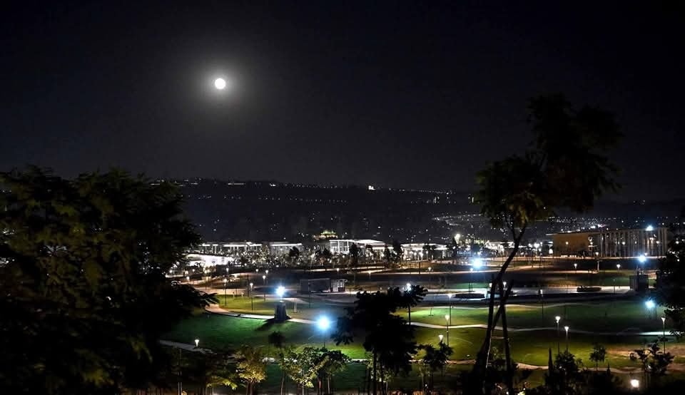 الحديقة ليلا