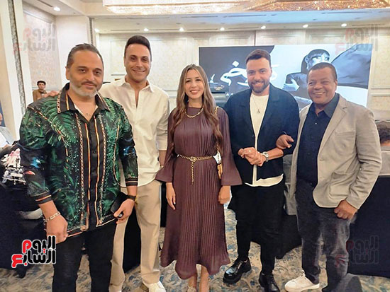 جنات في احتفالية مي فاروق