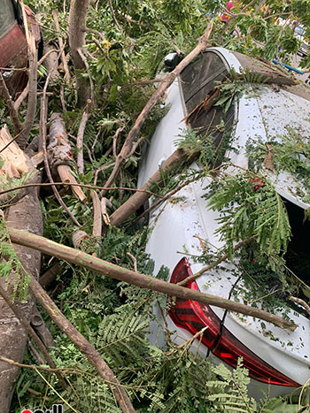 تهشم سيارة سيد نيمار (9)