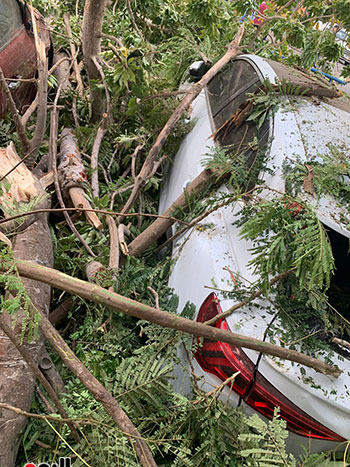 تهشم سيارة سيد نيمار (10)