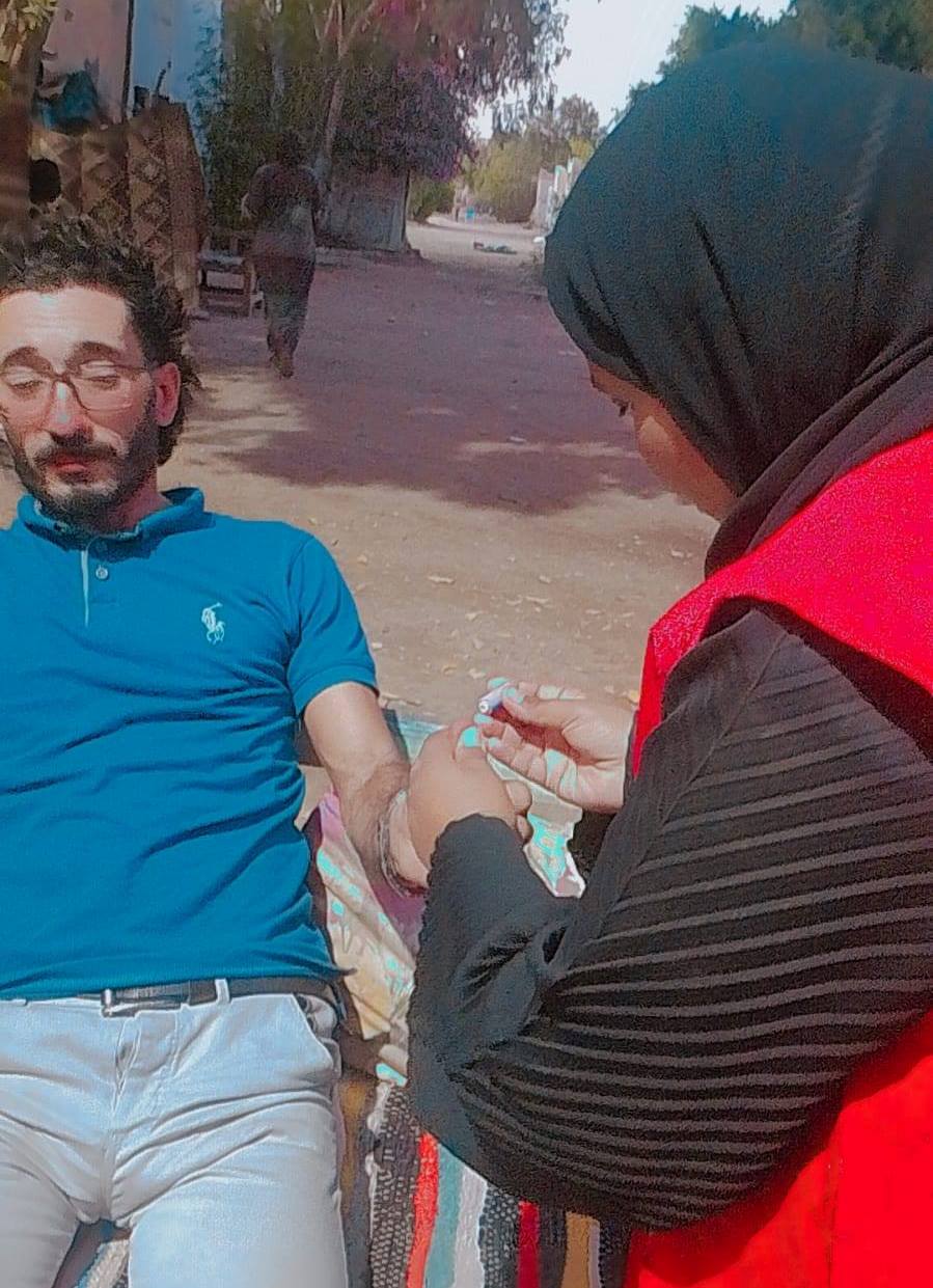 فحص المواطنين يومياً بالمجان ضمن الحملة القومية 100 يوم صحة فحص المواطنين يومياً بالمجان ضمن الحملة القومية 100 يوم صحة