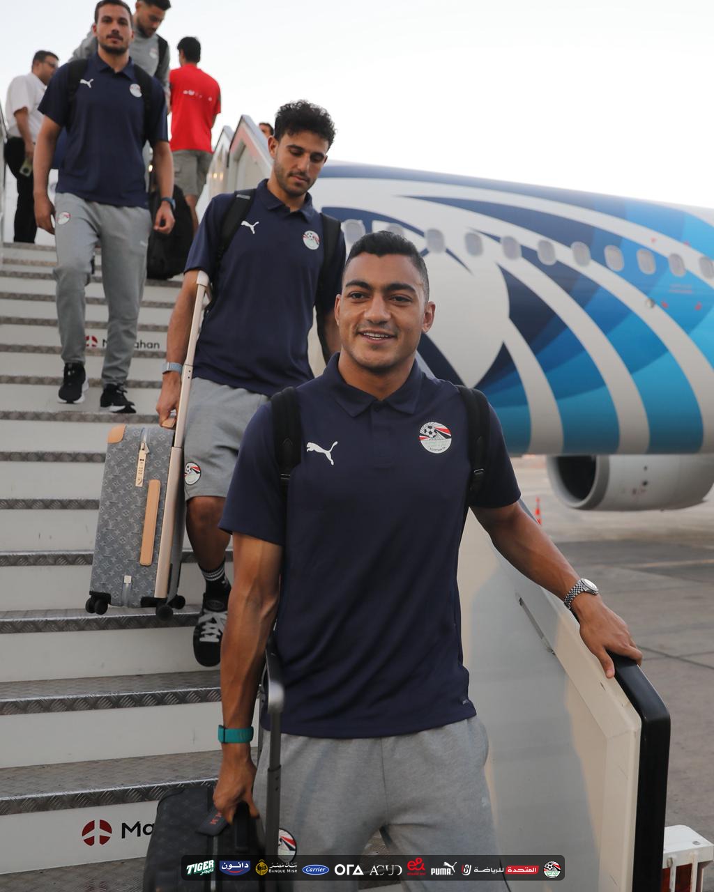 مصطفى محمد لاعب منتخب مصر