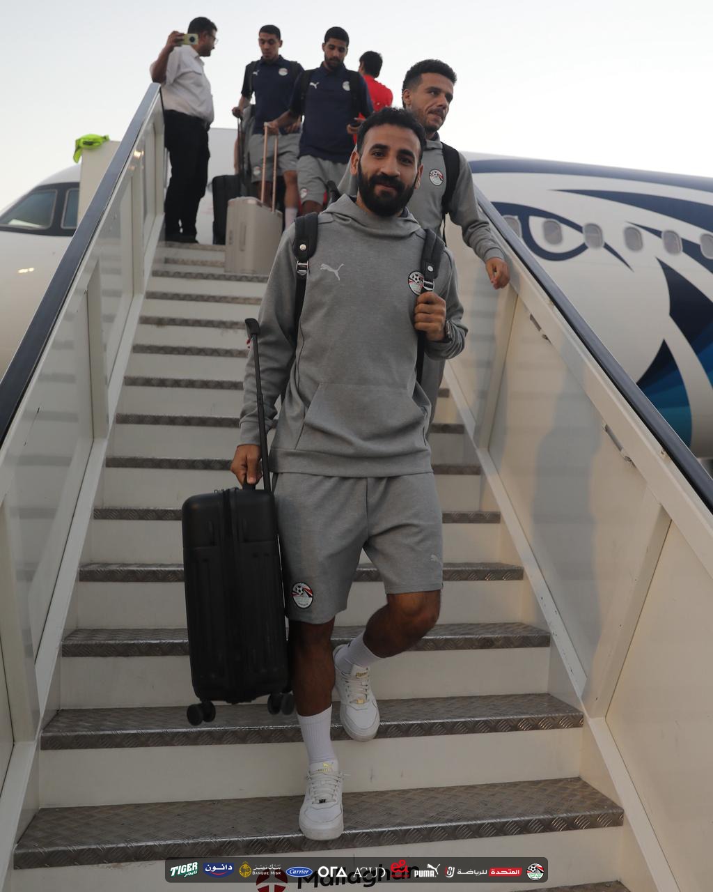 مهند لاشين لاعب منتخب مصر