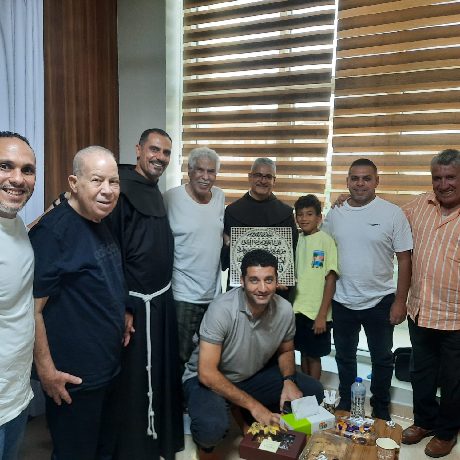 صور من زيارة الأب بطرس دانيال